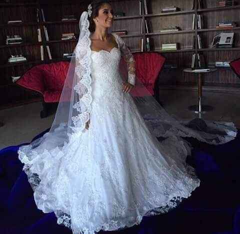 Véu do meu vestido! quero um assim - 1