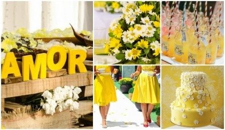 casamento amarelo