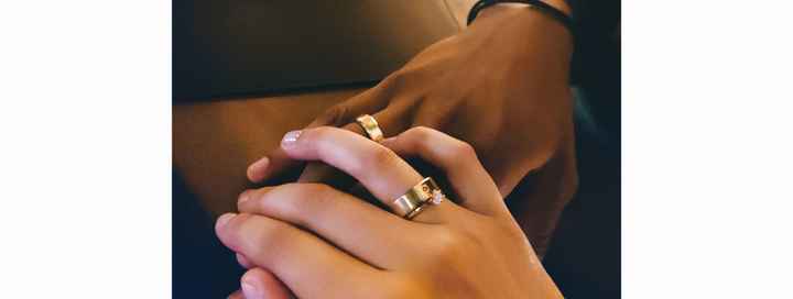Anel de noivado: ouro amarelo ou ouro branco? 💍 🥊 - 1