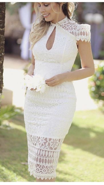 Vestido para o casamento no civil. - 3