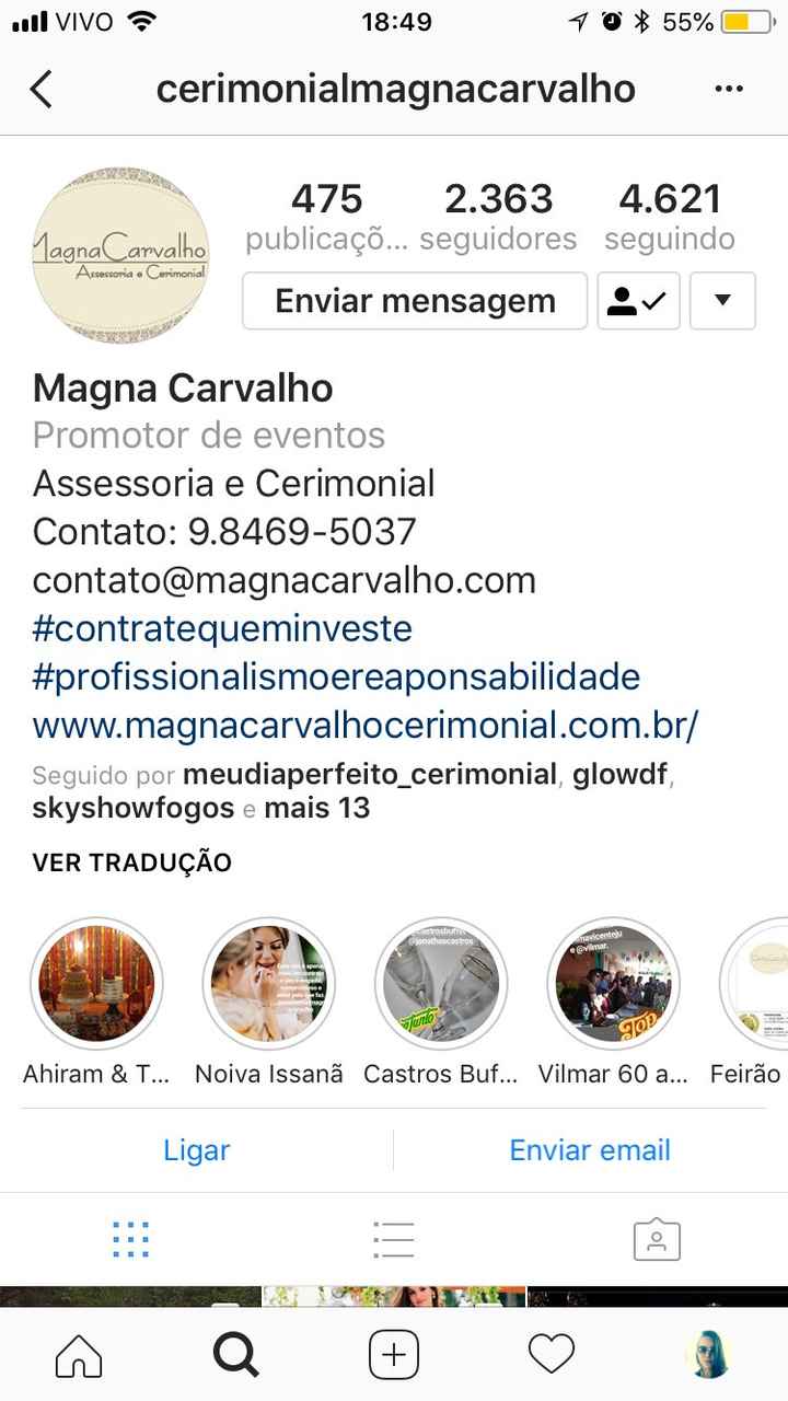 Instagram Magna Carvalho