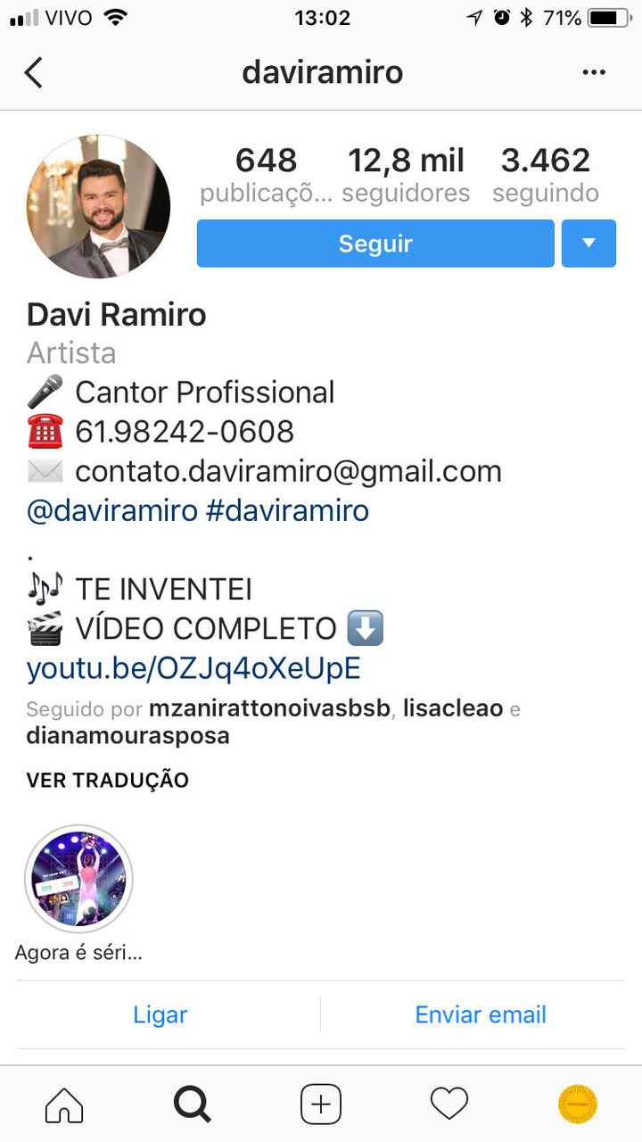 Instagram Davi Ramiro