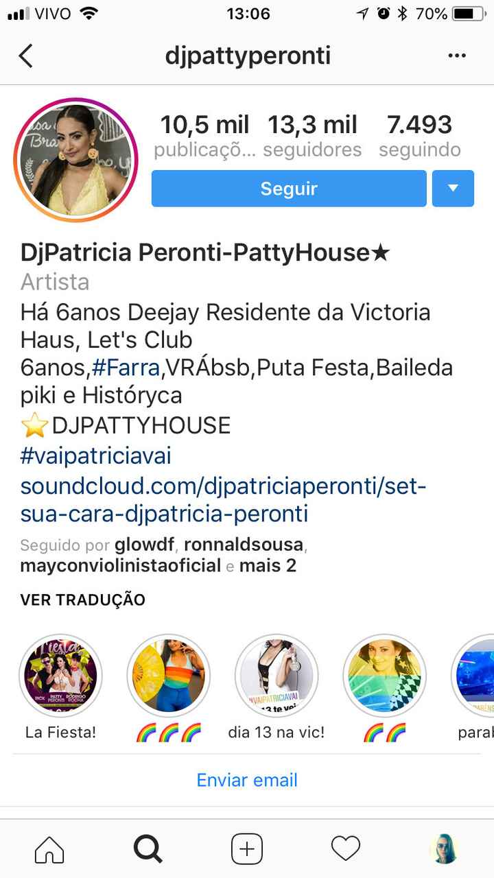 Instagram Dj Patty Peronti