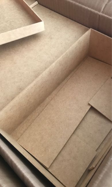 Minhas caixas em Mdf cru chegaram - 3