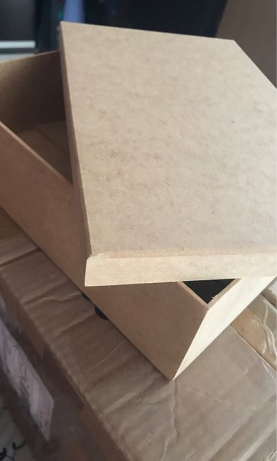 Minhas caixas em Mdf cru chegaram - 4