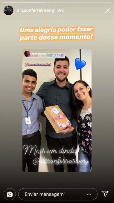 Entrega da caixa dos padrinhos (4-quarto casal) - 4