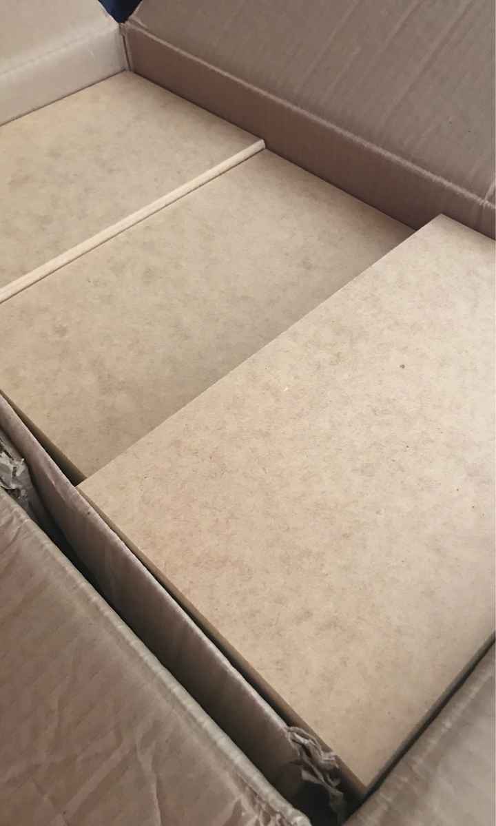 Minhas caixas em Mdf cru chegaram - 2