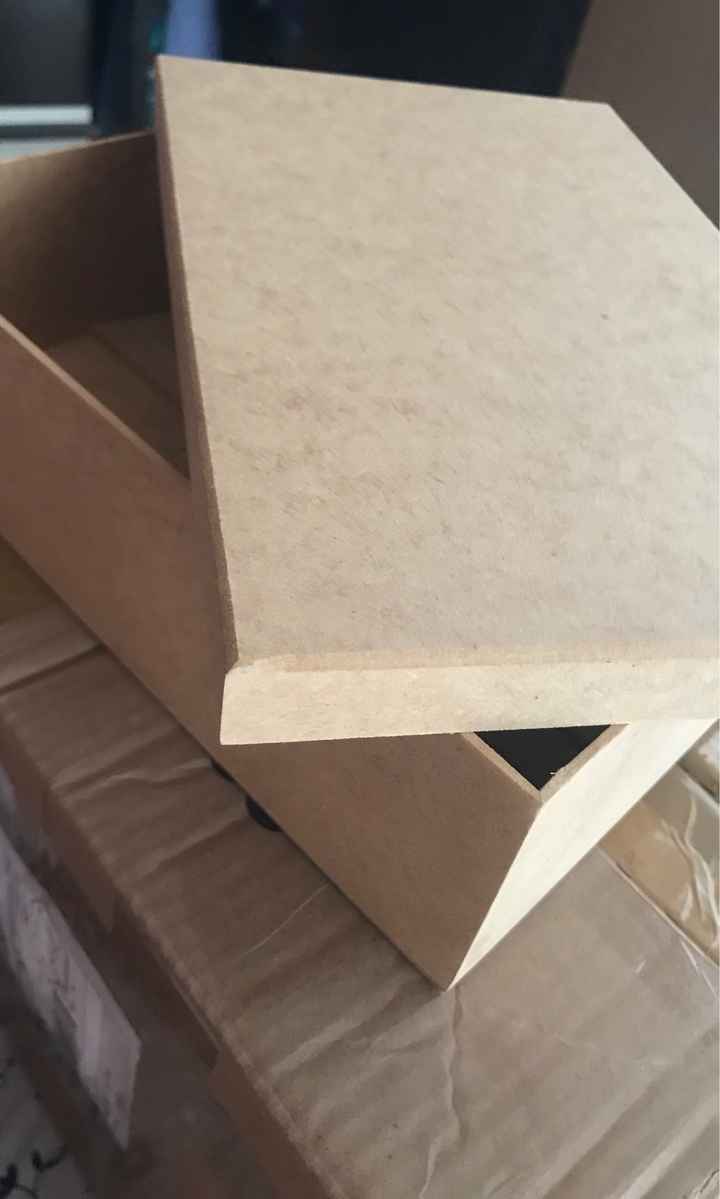 Minhas caixas em Mdf cru chegaram - 4