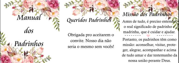 Manual dos padrinhos - 1