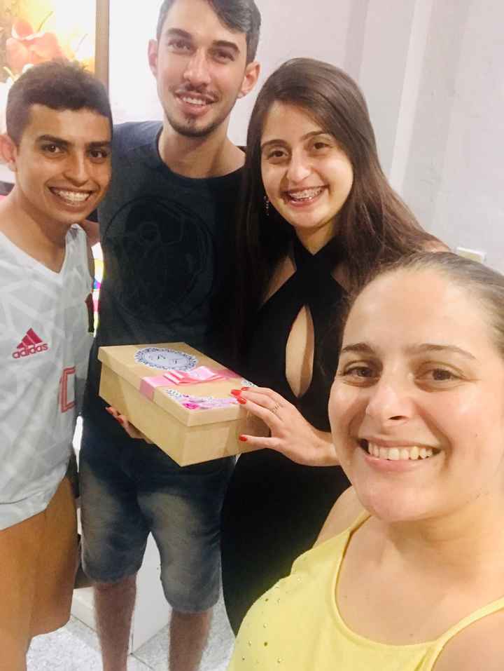 Entrega das caixinhas dos padrinhos (2-segundo casal) - 1