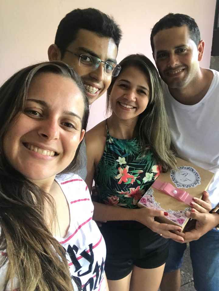 Entrega da caixa dos padrinhos (3-terceiro casal) - 1