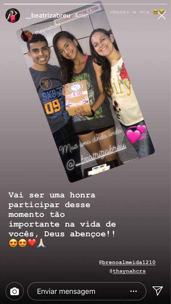 Entrega da caixa dos padrinhos (4-quarto casal) - 2