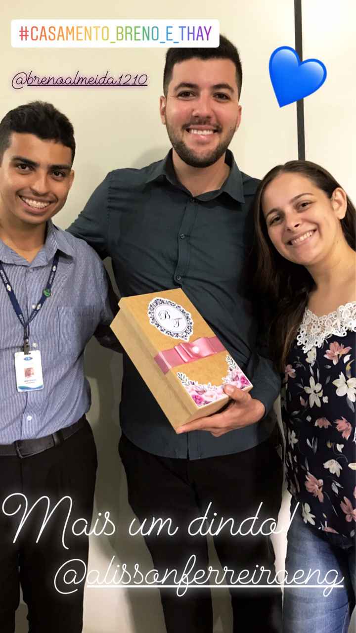 Entrega da caixa dos padrinhos (4-quarto casal) - 3