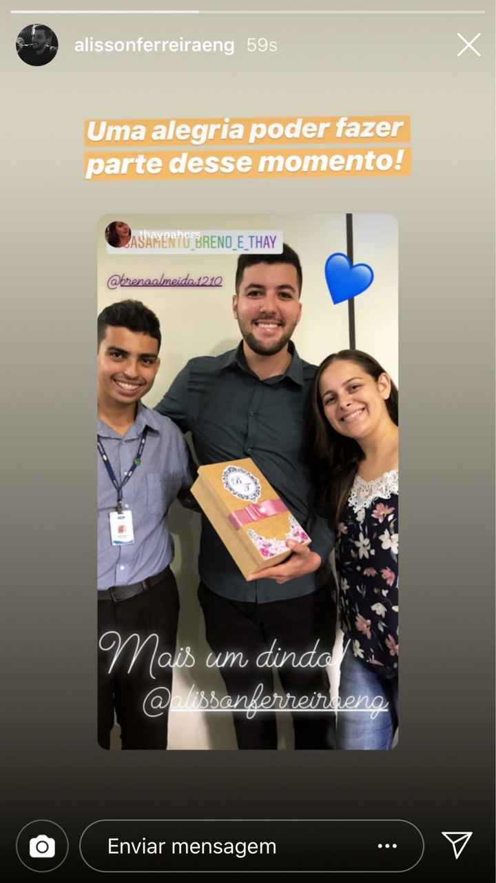 Entrega da caixa dos padrinhos (4-quarto casal) - 4