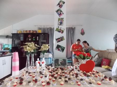 mesa dos doces