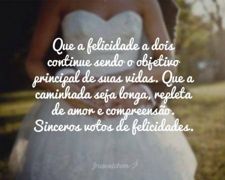 É o que desejo a todas as noivinhas....