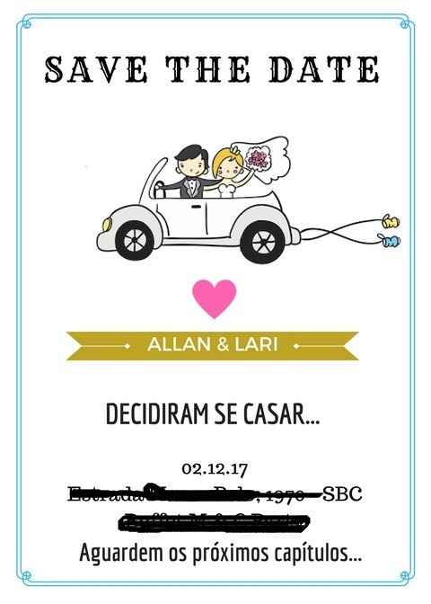save the date