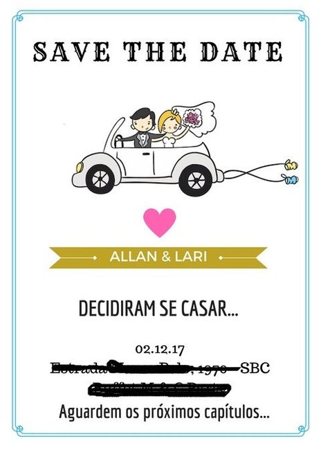 save the date
