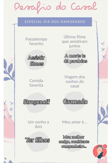 Desafio do casal - Vem jogar! 4