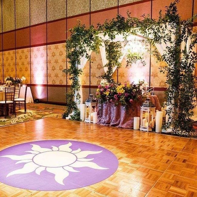 Inspiração para casamento temático da Disney - Princesa Rapunzel 40