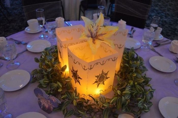 Inspiração para casamento temático da Disney - Princesa Rapunzel 44