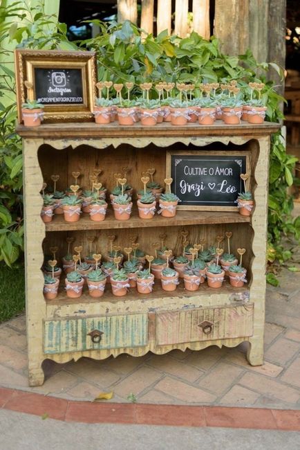 Lembrancinhas: comestíveis ou plantinhas? 5