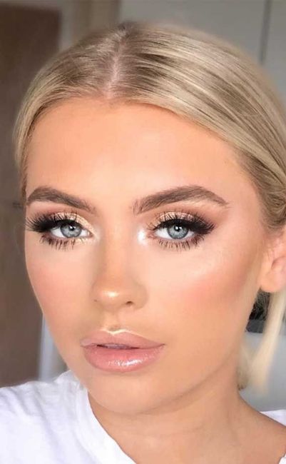 Inspirações penteado e make 12