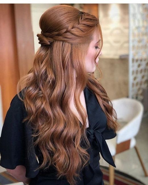 Inspirações penteado e make 18