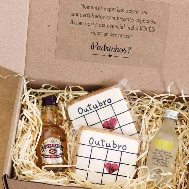 Sugestões de lembrancinha para padrinhos 6