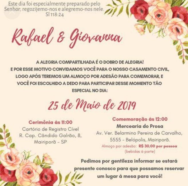 Recepção casamento 3