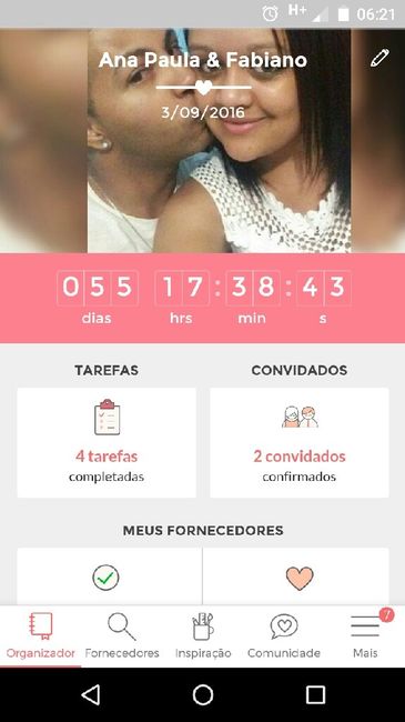 Primeiro sitoma de pré casamento - 1