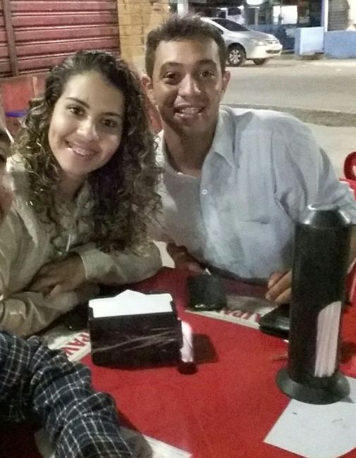 1 mês antes de começarmos a namorar