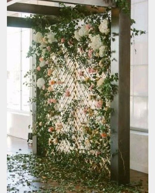 Muro de flores; 1