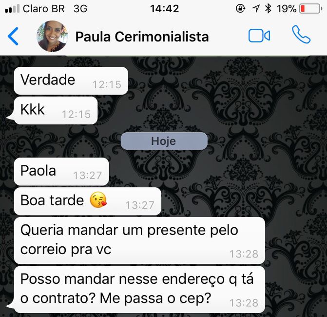 Cerimonialista - 1