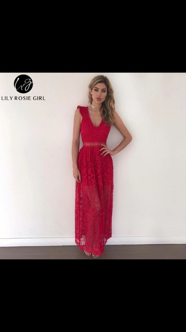 Vestido Pre Wedding - 1