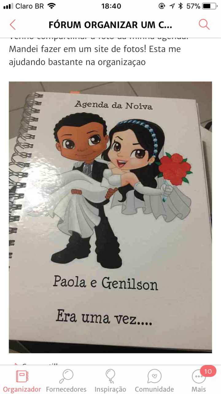 diy Agenda da Noiva - 1