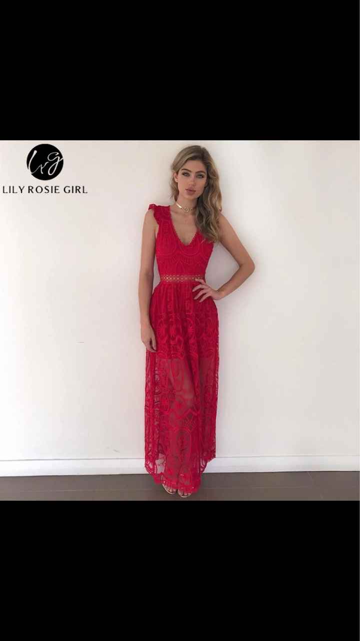 Vestido Pre Wedding - 1