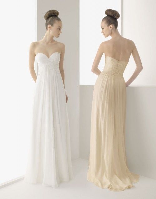 Vestido de Corte Reto   