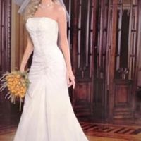 Vestido Sereia com saia em A