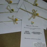 Convite de noivado - 2