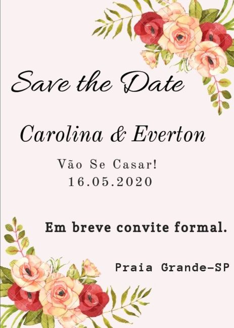 nosso save the date