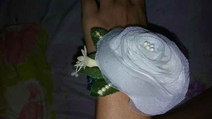 Meu corsage está pronto! \o/ - 1