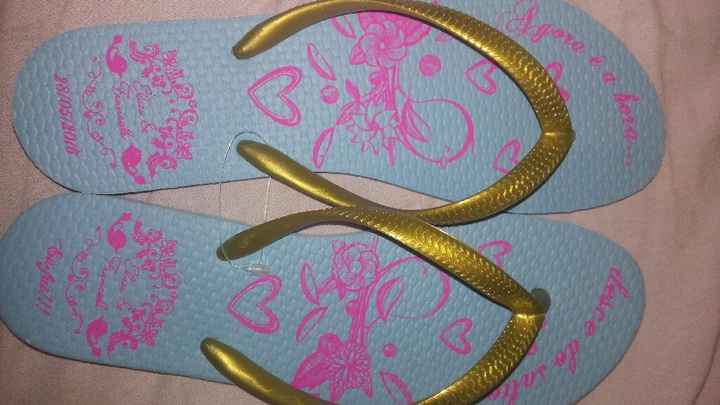 Meus chinelos chegaram ? - 1