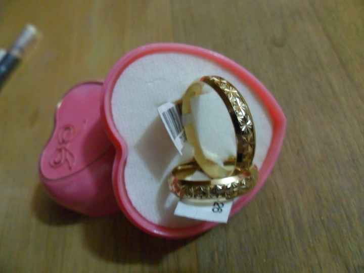 Compramos as alianças!