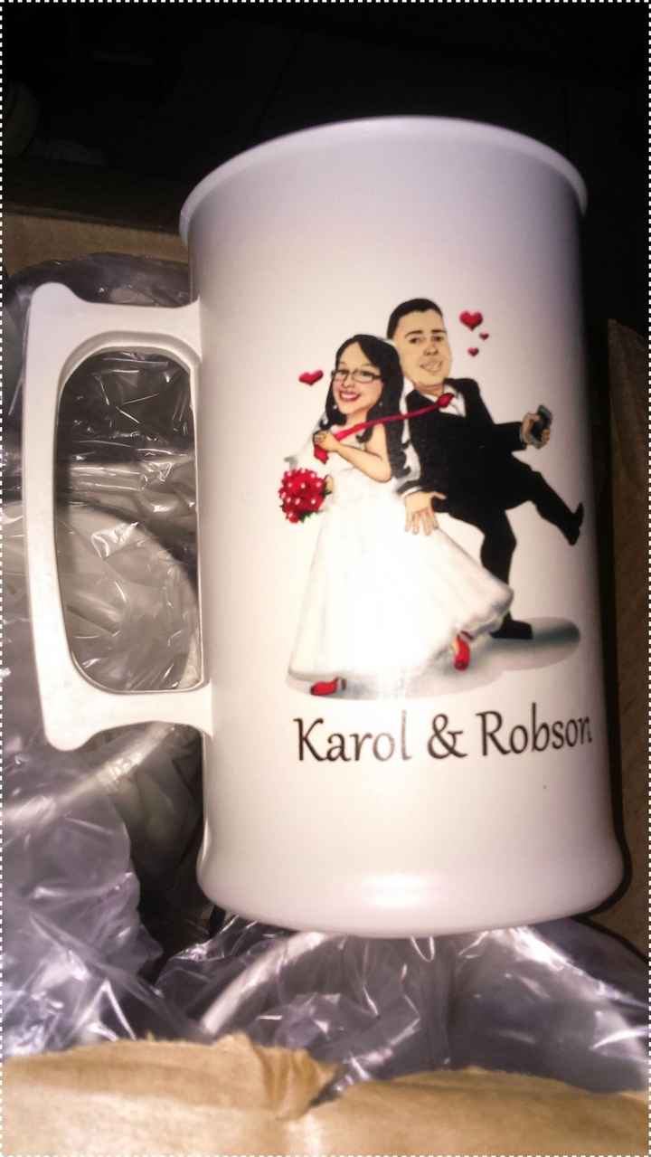 Minha caneca de acrilico