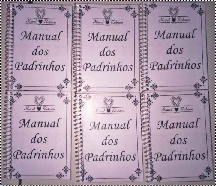 Manual dos Padrinhos Pronto!!!