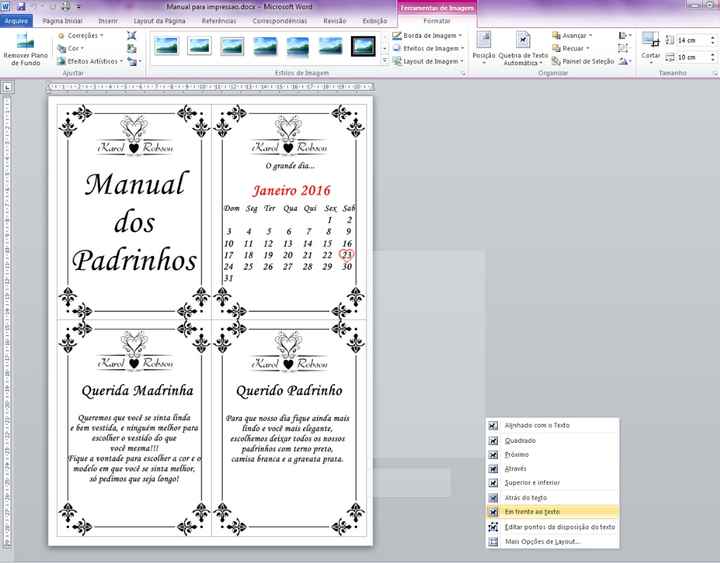 Como imprimi o Manual