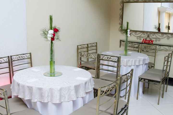 Mesa dos convidados