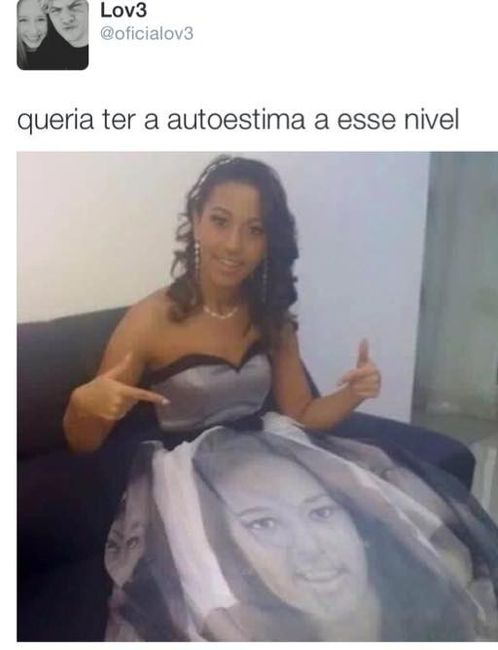 Qua tal um vestido desse? SOQUENÃAO