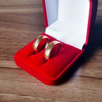 Par de Alianças de Casamento Formosa joias